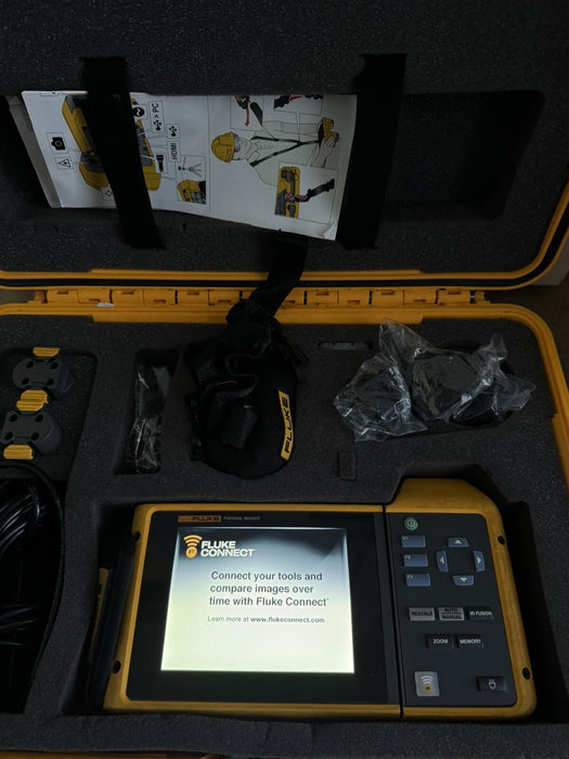 FLUKE FLK-TIX501 60HZ INFD CAMERA COLOR LCD RARE