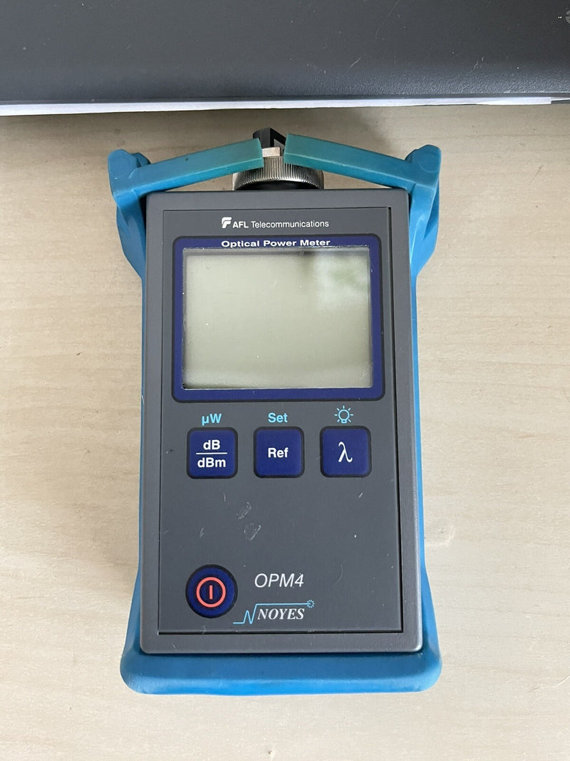 AFL NOYES OPM4-4D SM MM FIBER OPTIC POWER METER OPM4
