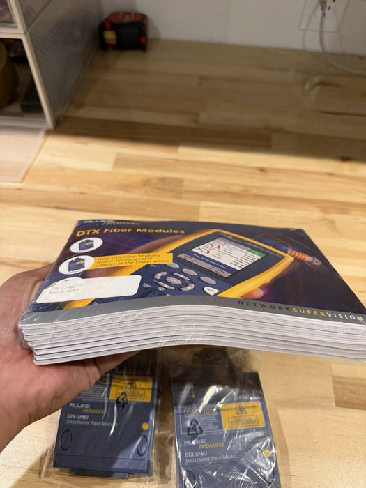 FLUKE NETWORKS DTX-SFM2 FIBER MODULE (NEW SEALED) FREE SHIPPING