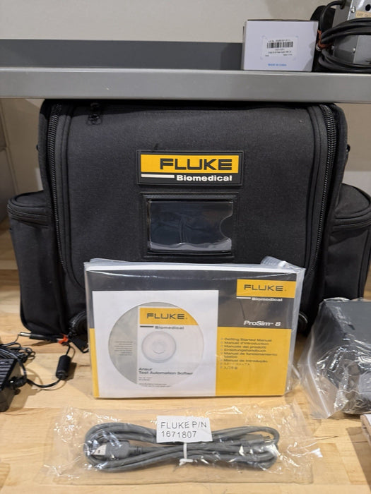 FLUKE BIOMEDICAL PROSIM 8 & SPOT SPO2 MODULE KIT