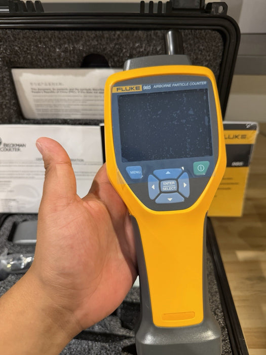FLUKE 985 AIRBORNE PARTICLE COUNTER TESTER CALIBRATED 2025 TESTED