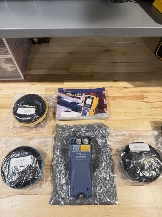 FLUKE DTX-OTDR SM MM FIBER MODULE W/ LAUNCH PACK (NEW SEALED) FREE SHIPPING