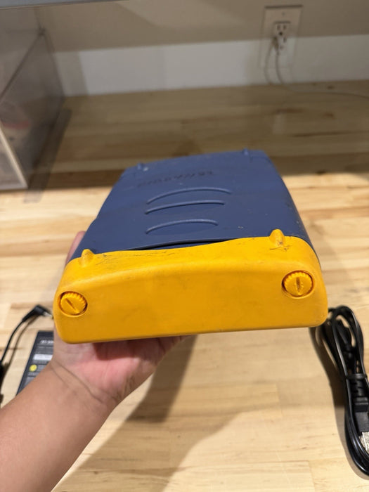FLUKE NETWORKS OF-500 OPTICAL OPTIFIBER ANALYZER TESTED