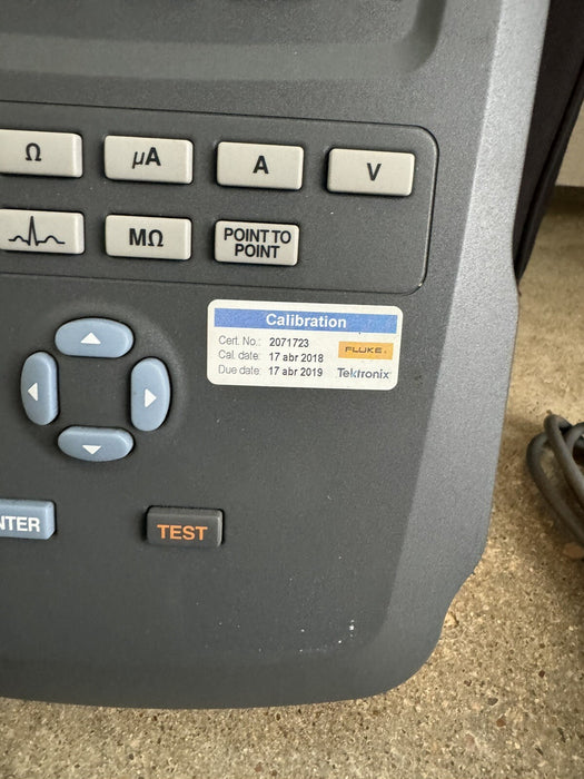 FLUKE ESA615 EU 230V ELECTRICAL SAFETY ANALYZER W/ ACCESSORIES - FREE SHIPPING