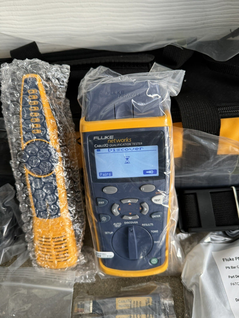 FLUKE NETWORKS CIQ-KIT CABLEIQ NETWORK CABLE TESTER KIT