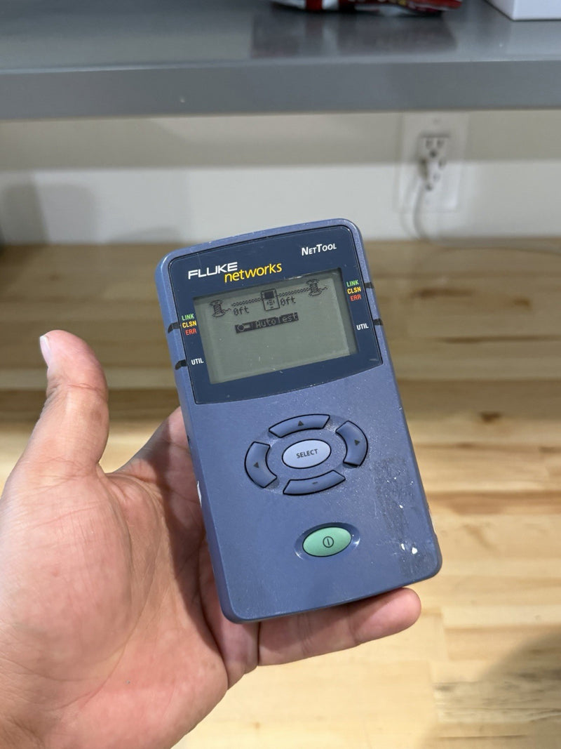 FLUKE NETWORKS NET TOOL TESTED
