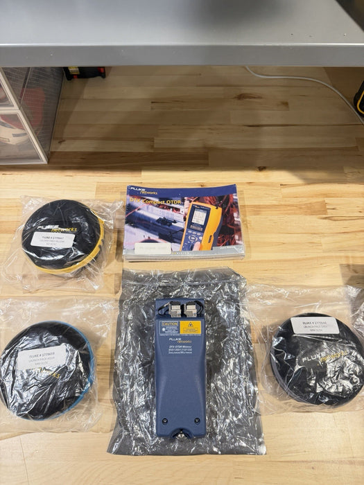 FLUKE DTX-OTDR SM MM FIBER MODULE W/ LAUNCH PACK (NEW SEALED) FREE SHIPPING