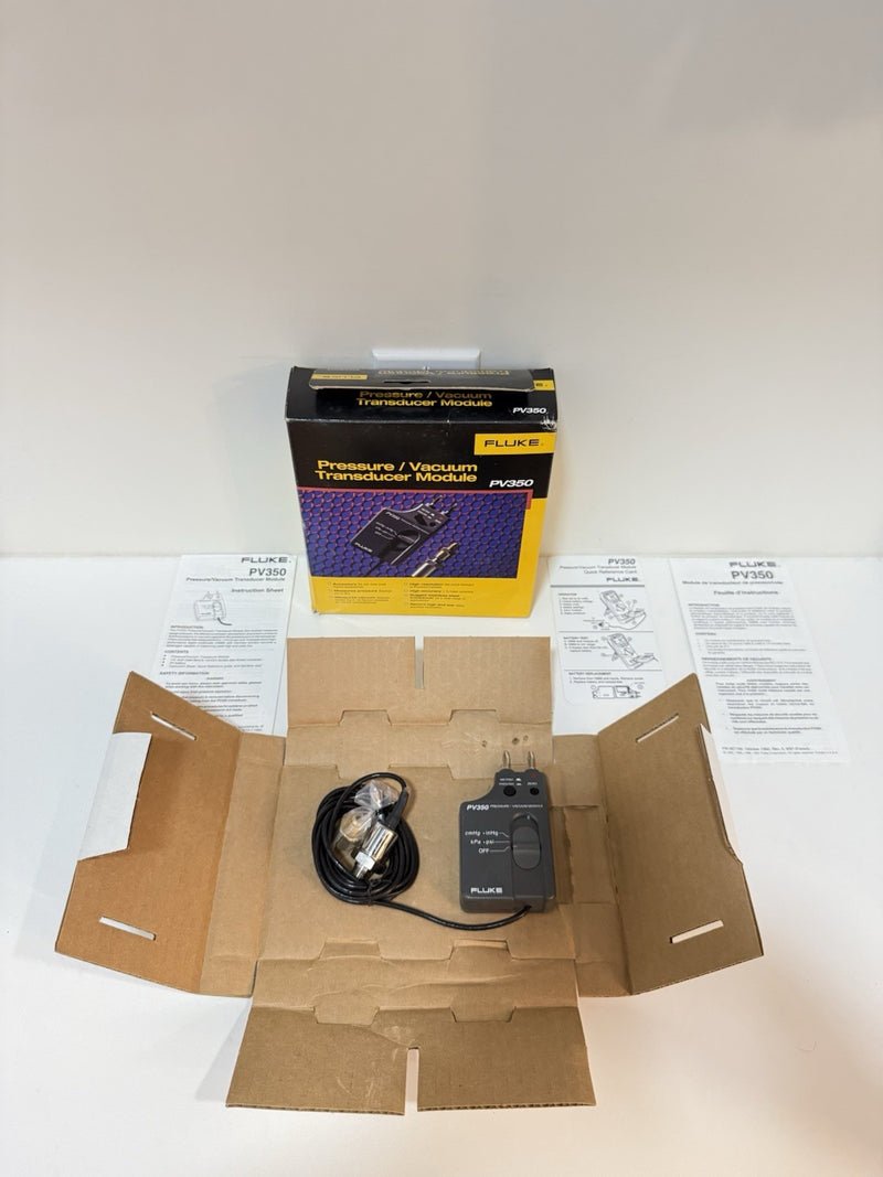 FLUKE PV350 PRESSURE VACUMM TRANSDUCER MODULE TO FIND RARE