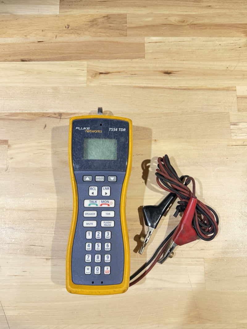 FLUKE NETWORKS TS54 TDR TESTER TESTED