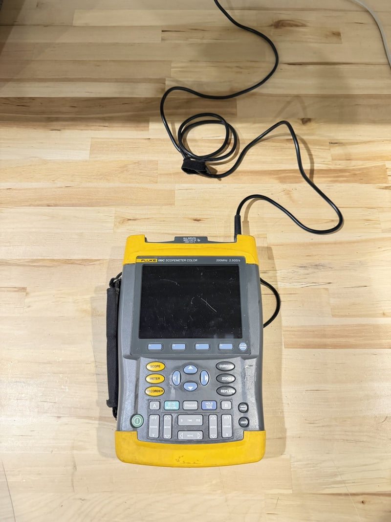 FLUKE 199C SCOPEMETER COLOR FOR PARTS