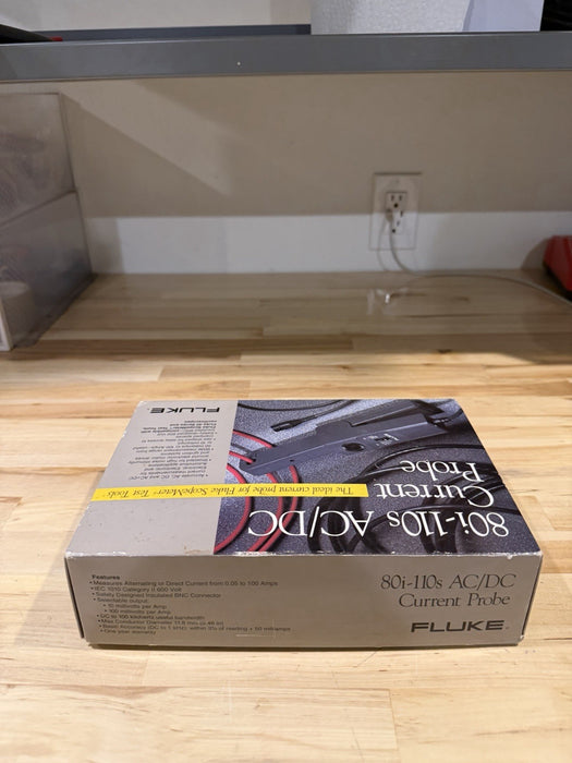 FLUKE 80i-110s AC DC CURRENT PROBE (NEW SEALED) SHIPS FAST