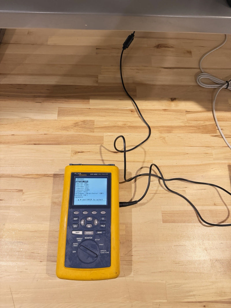FLUKE NETWORKS DSP-4000 CABLE ANALYZER (MAINFRAME ONLY) SHIPS FAST