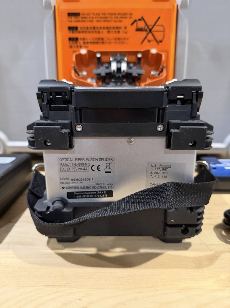 SUMITOMO ELECTRIC TYPE-Q101-M12 MASS FUSION SPLICER TESTED