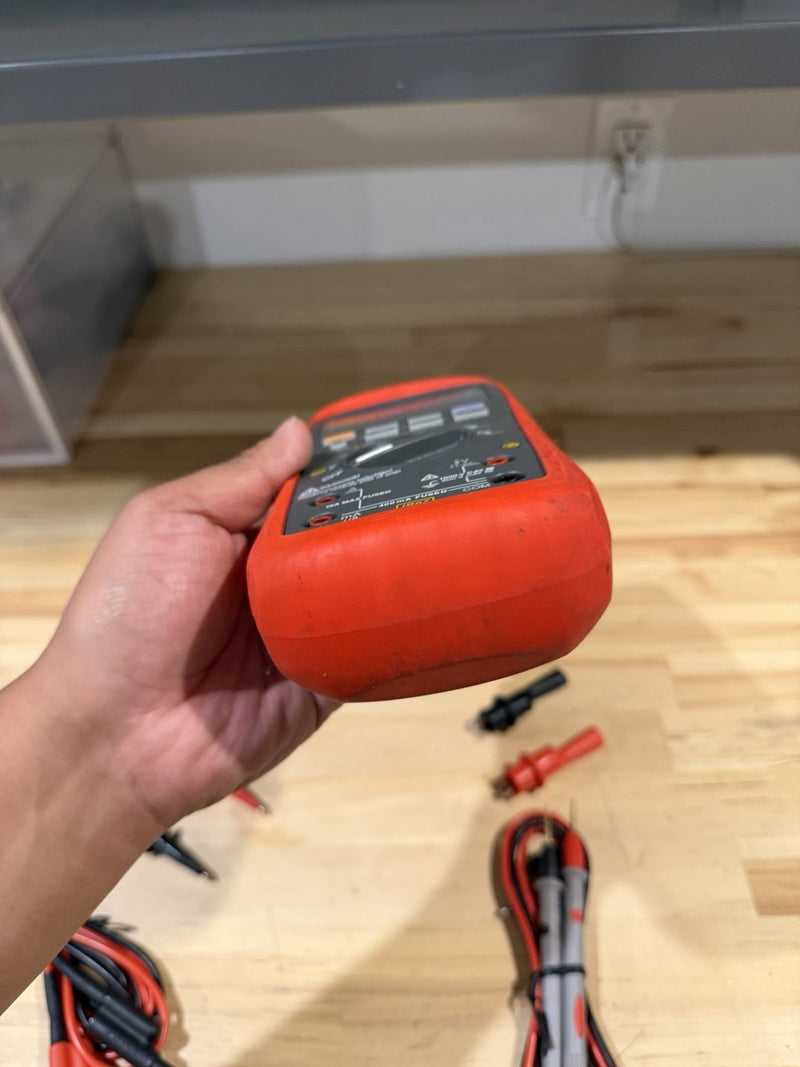 FLUKE 28 II EX TRUE RMS MULTIMETER WITH LEADS & CLIPS