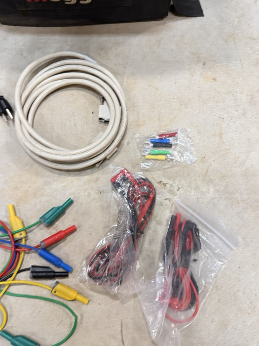 MEGGER MPRT8430 PROTECTIVE RELAY TESTING SYSTEM & TOUCHVIEW INTERFACE & CABLES