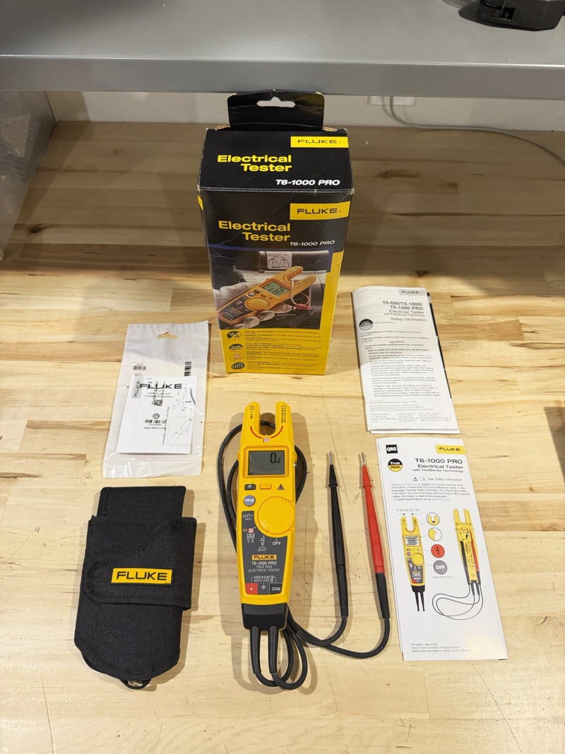 FLUKE T6-1000 PRO ELECTRICAL TESTER FIELDSENSE 1000V AC/DC SHIPS FAST