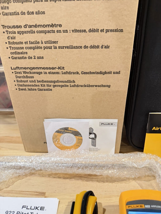 FLUKE 922 AIRFLOW METER KIT