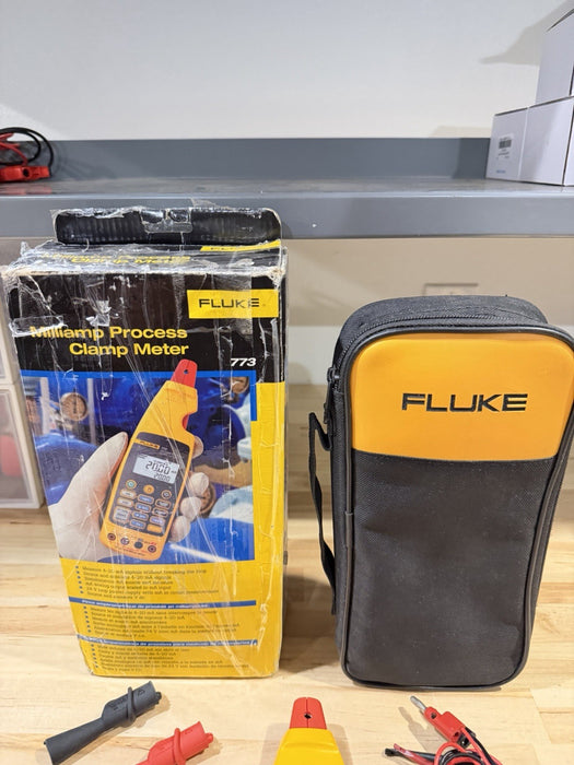 FLUKE 773 MILLIAMP PROCESS CLAMP (TESTED) FREE SHIPPING