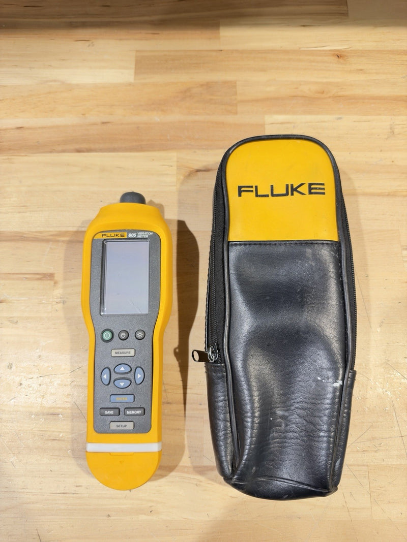 FLUKE 805 VIBRATION METER W/ BAG (TESTED) FREE SHIPPING