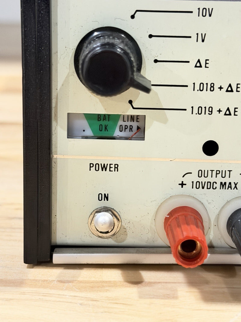 FLUKE 731B DC REFERENCE STANDARD TESTED