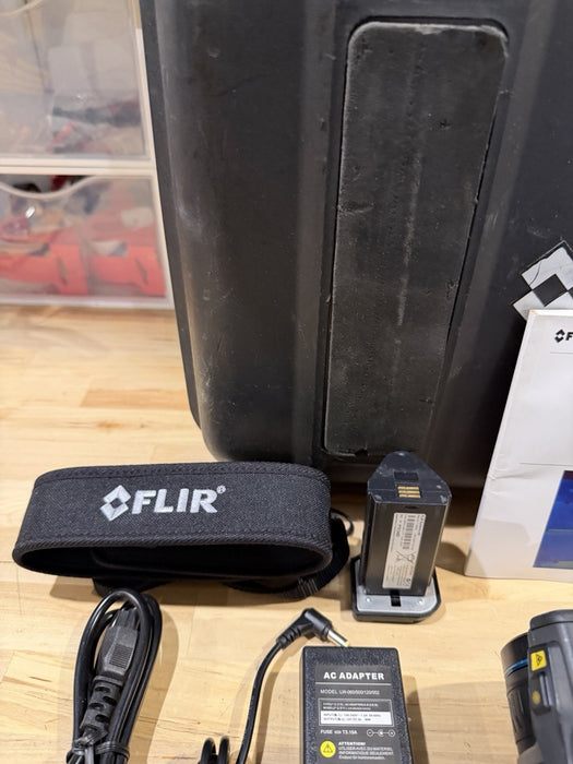 FLIR T640 THERMAL IMAGING CAMERA WITH ACCESSORIES TESTED