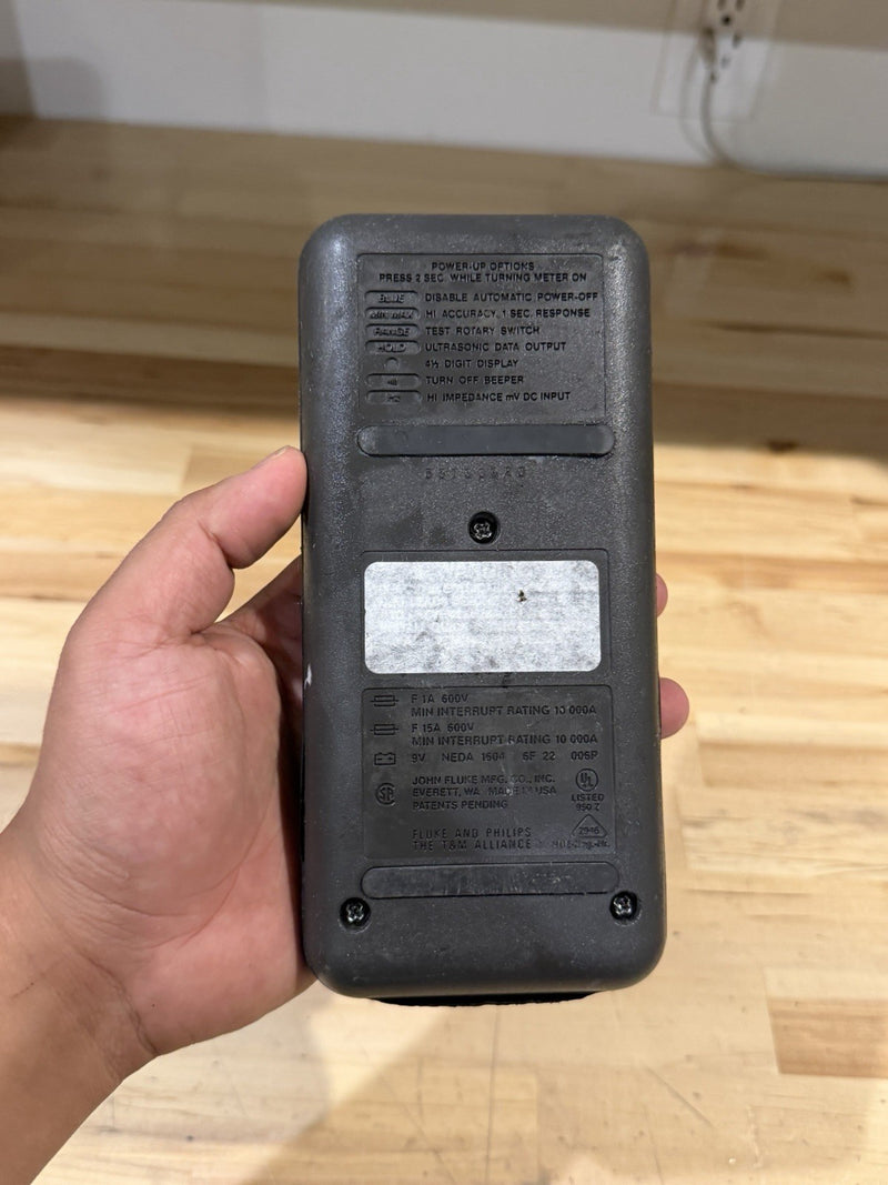 FLUKE 87 TRUE RMS MULTIMETER (PARTS ONLY) FOR PARTS