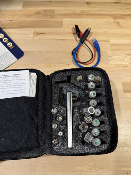 FLUKE NETWORKS NX8 POCKET TONER & ACCESSORIES TESTED