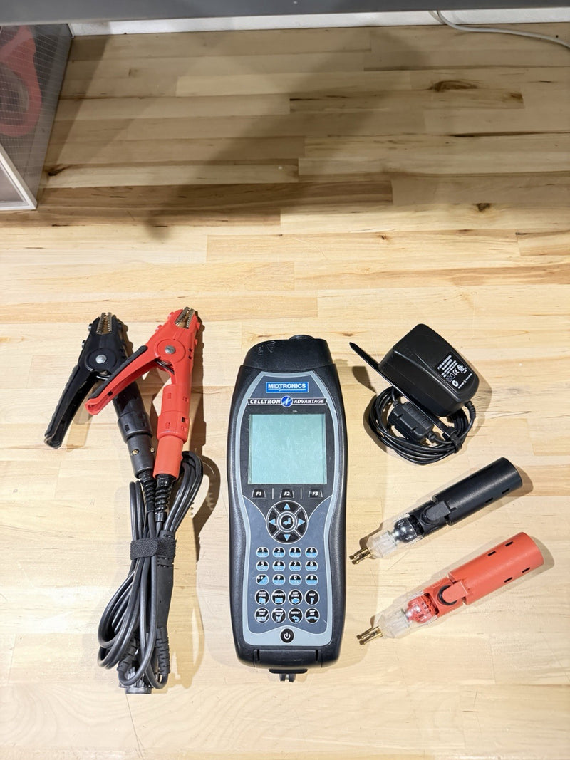 MIDTRONICS CAD-5200 CELTRON ADVANTAGE BATTERY ANALYZER TESTER TESTED