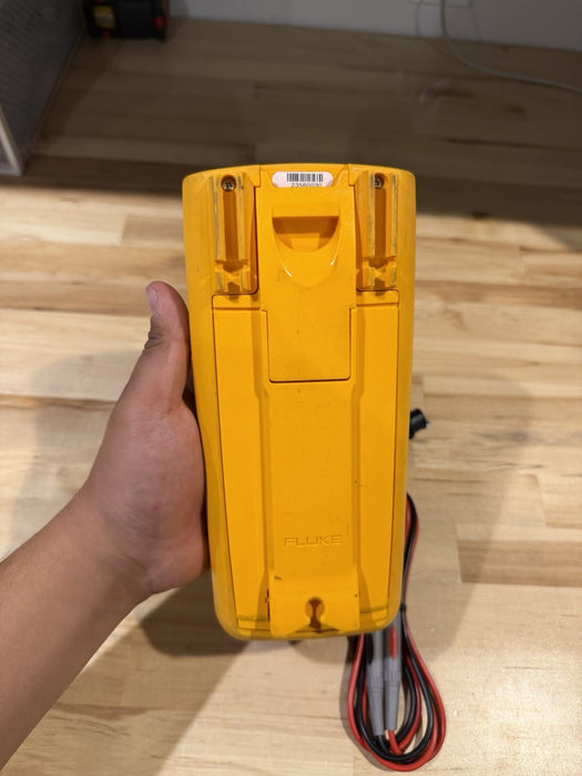FLUKE 289 TRUE RMS ELECTRONIC LOGGING DIGITAL MULTIMETER W/ LEADS & CLIPS #8
