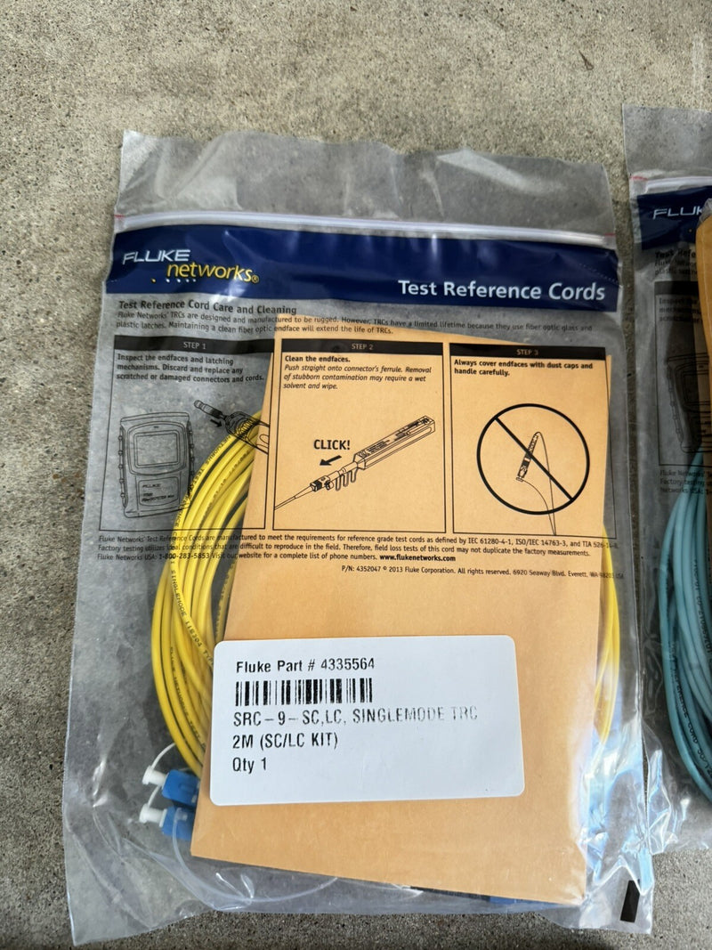 FLUKE NETWORKS CFP-Q CFP-QUAD CERTIFIBER PRO SM MM FIBER OLTS MODULES