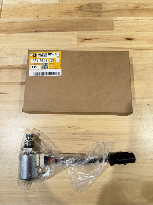 CAT 331-9208 12 VOLT FUEL CONTROL SOLENOID VALVE NEW SEALED GENUINE OEM