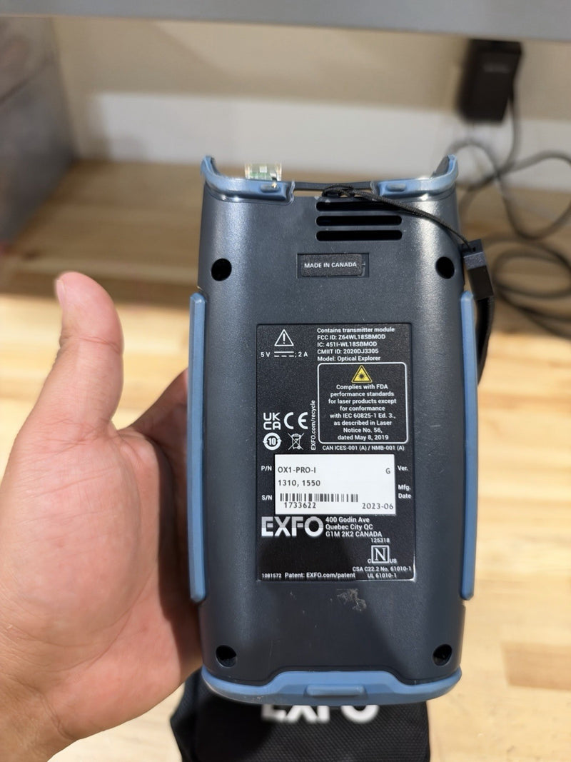EXFO OX1 PRO I OPTICAL FIBER MULTIMETER POWER LOSS
