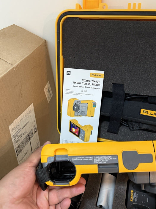 FLUKE TiX580 INFRARED CAMERA 60HZ (NEW FACTORY SEALED) CALIBRATED 2025 MFD-2025
