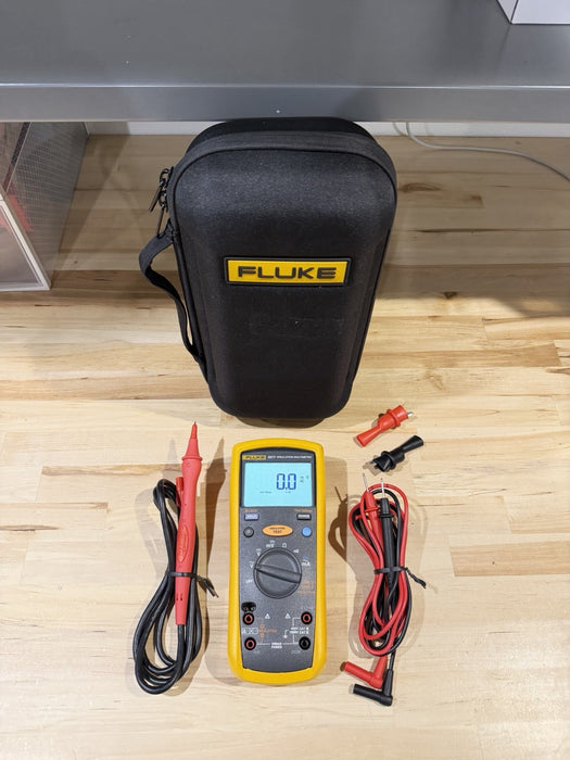FLUKE 1577 INSULATION MULTIMETER W/ LEADS & CASE (TESTED) SHIPS FAST NEW SEALED