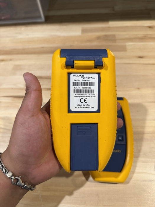 FLUKE 2956-4011 SIMPLIFIBER NETWORKS TESTER TESTED