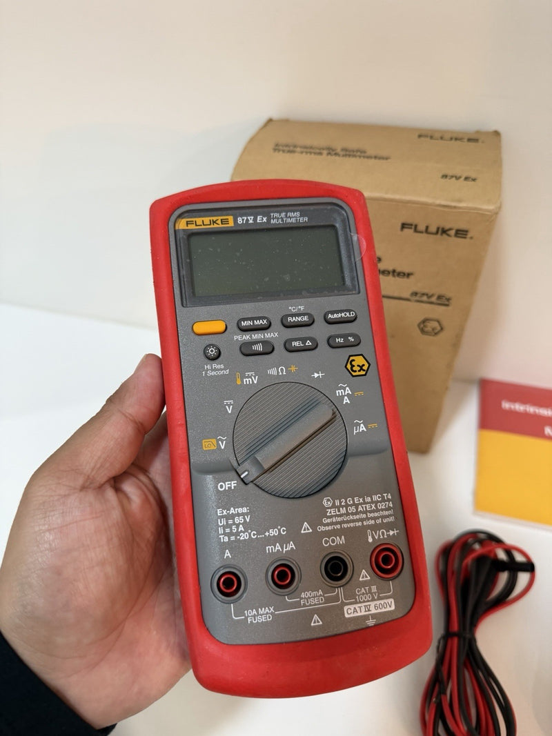 FLUKE 87V EX TRUE RMS MULTIMETER RARE