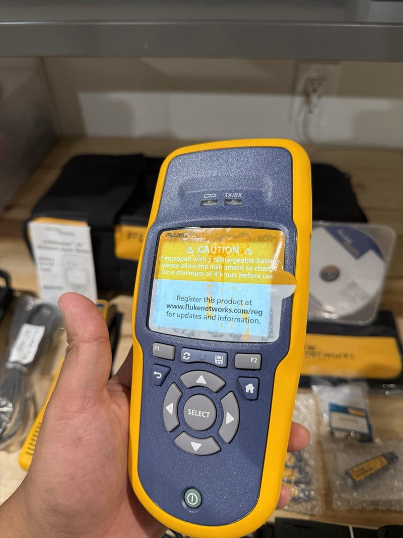 FLUKE NETWORKS LINKRUNNER AT-2000 KIT AUTO TESTER KIT RARE