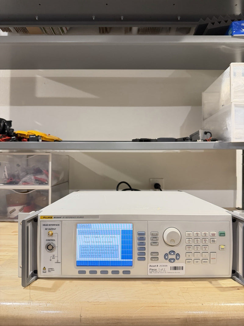 FLUKE 9610A/AF RF REFERENCE SOURCE - FREE SHIPPING (TESTED PASS ALL TESTS)