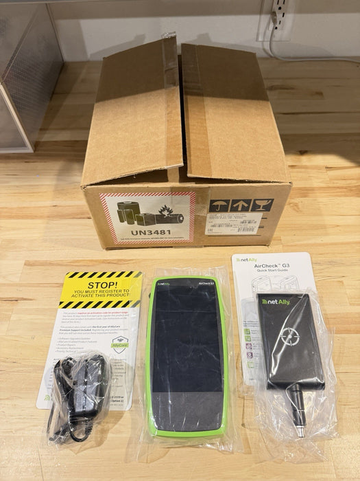 NETALLY AIRCHECK G3 PRO WIRELESS TESTER WITH CHARGER & ANTENNA