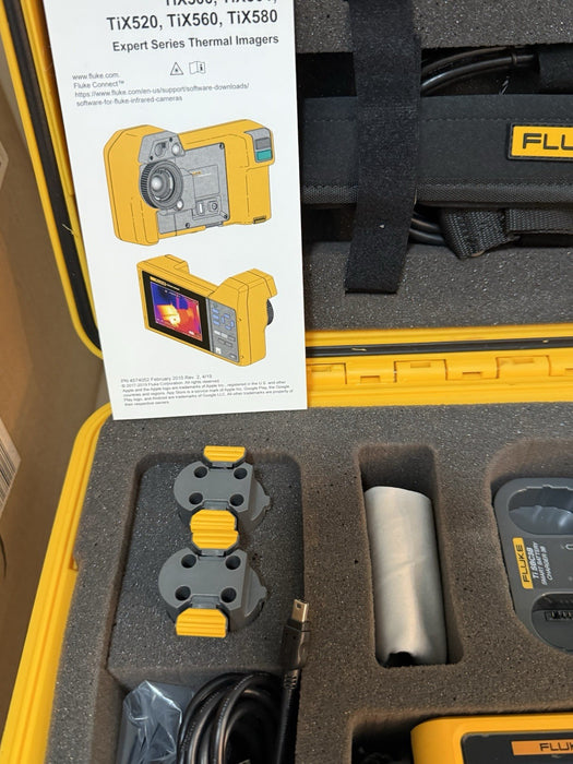 FLUKE TiX580 INFRARED CAMERA 60HZ (NEW FACTORY SEALED) CALIBRATED 2025 MFD-2025