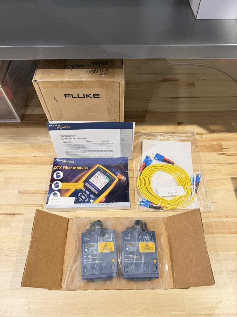 FLUKE NETWORKS DTX-SFM2 FIBER MODULE
