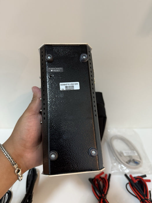 FLUKE BIOMEDICAL SIGMAPACE 1000 EXTERMAL ANALZYER W/ CASE & ACCESSORIES -TESTED