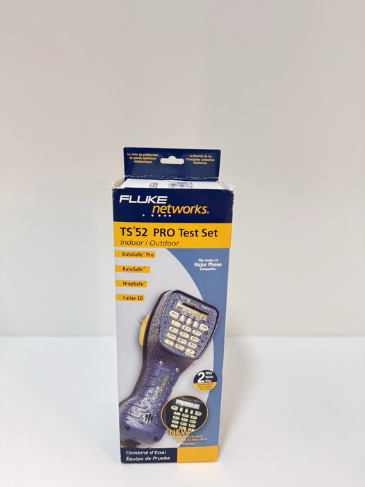 FLUKE NETWORKS TS52 PRO TEST SET NEW SEALED