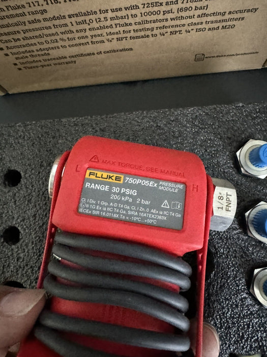 FLUKE 750P05EX PRESSURE MODULE