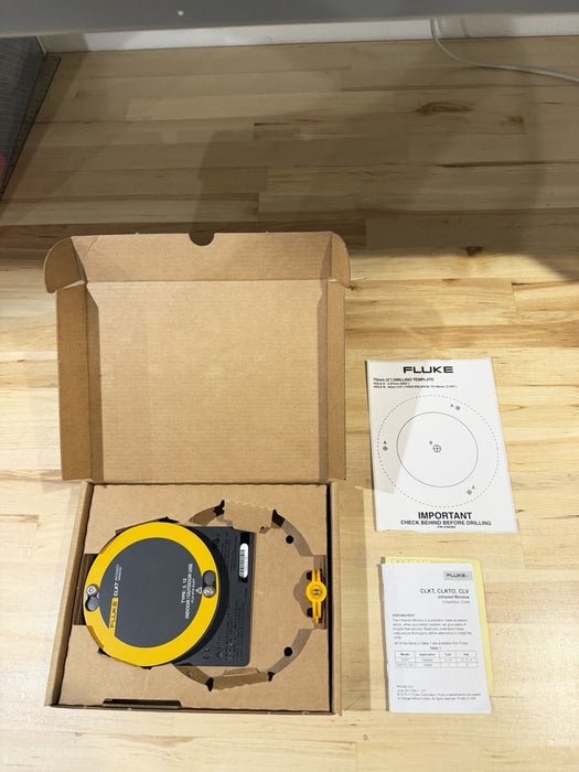 FLUKE FLK-075-CLKT INFRARED VIEWING WINDOW  75MM 3" (NEW FACTORY SEALED) NEW