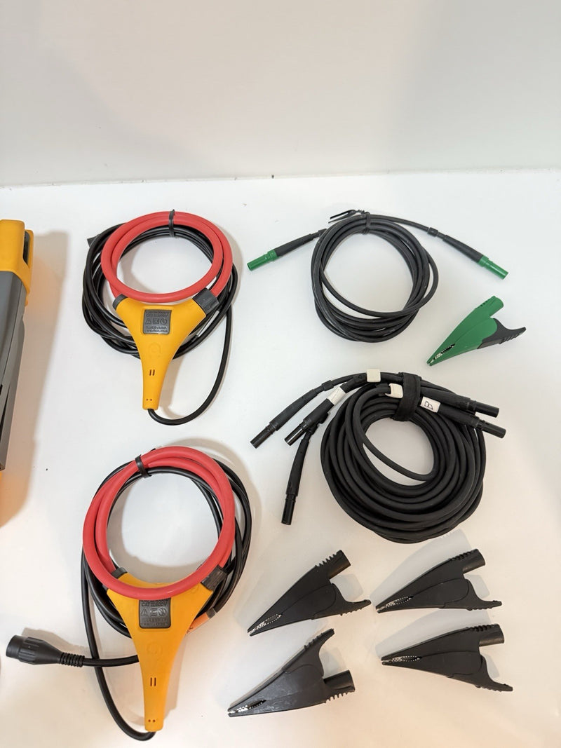 FLUKE 434 SERIES II ENERGY ANALYZER WITH ACCESSORIES TESTED