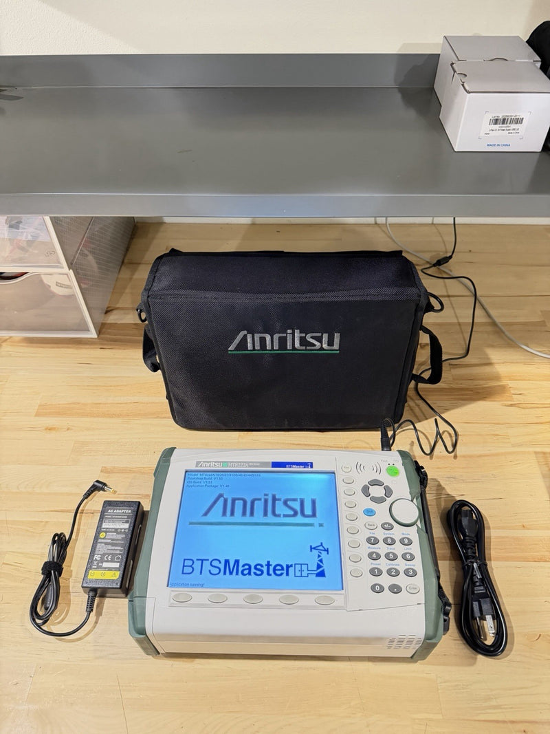 ANRITSU MT8222A BTS MASTER MULTI-FUNCTIONAL BASE STATION ANALYZER TESTED