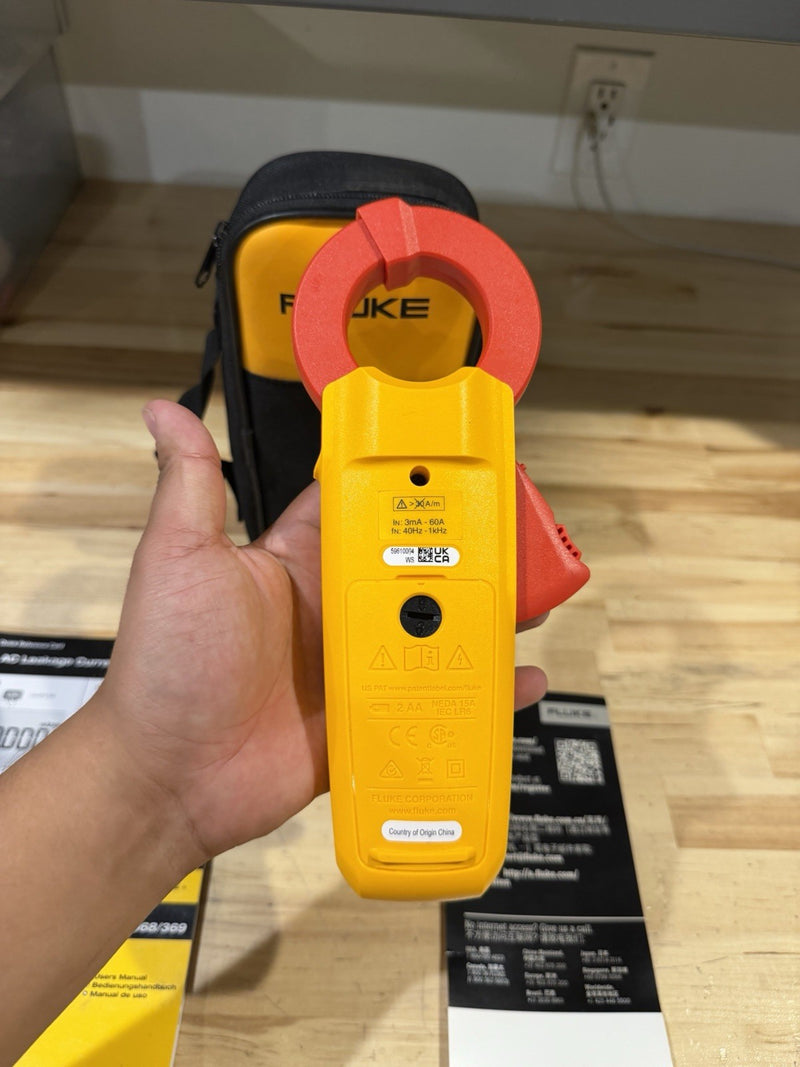 FLUKE 368 FC AC LEAKAGE CURRENT CLAMP FREE SHIPPING