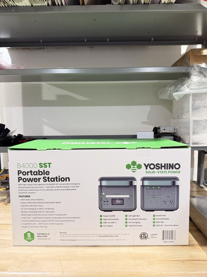 YOSHINO B4000 SST PORTABLE POWER STATION