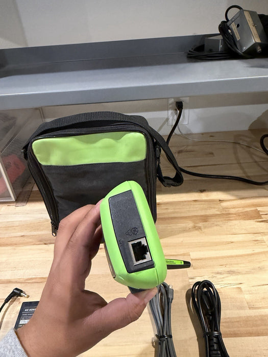 NETALLY LINKRUNNER AT 1000 TESTER WITH ACCESSORIES TESTED